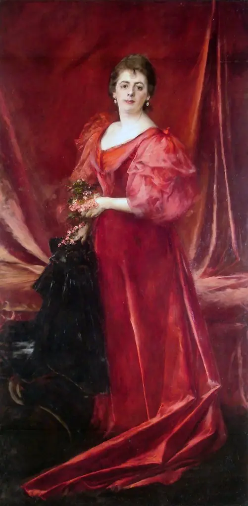 Retrato de la Sra. Maria de la Cárcova de Ferrari, by Ernesto de la Cárcova