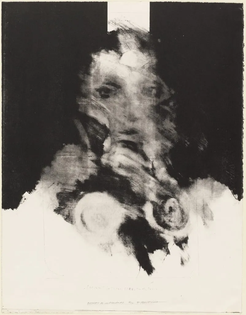 Untitled, by Ernesto Fontecilla, ink, 1968
