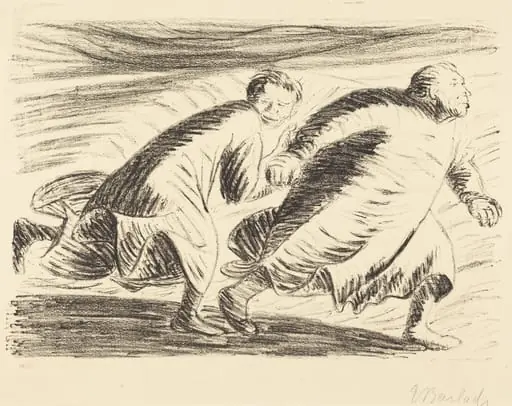 The Fugitives, by Ernst Barlach