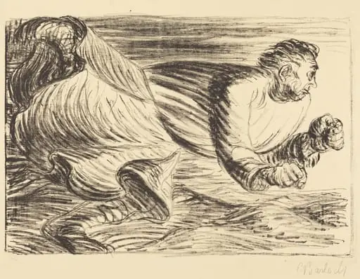 The Raging Barbarian, by Ernst Barlach