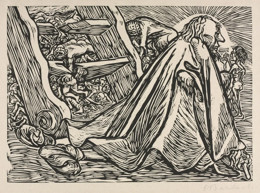 The Transformations of God: The Divine Beggar, by Ernst Barlach, 1921