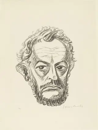 Untitled, by Ernst Barlach, 1928