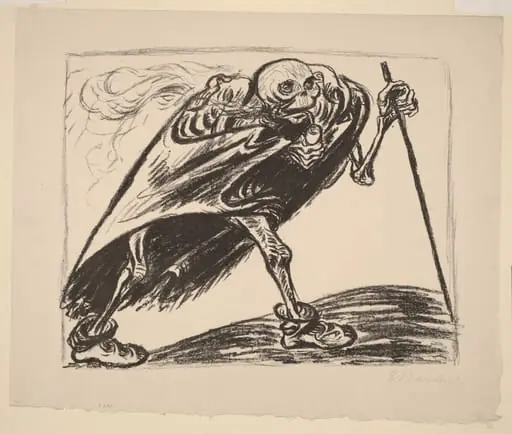 Wandering Death, by Ernst Barlach