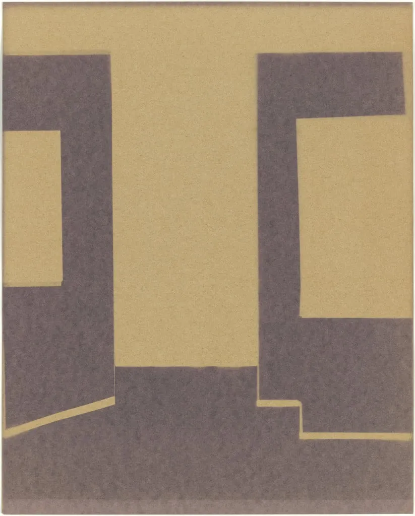 Untitled, by Ernst Caramelle, paint, 2000