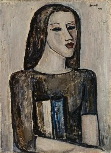 Koulutyttö, by Ernst Krohn