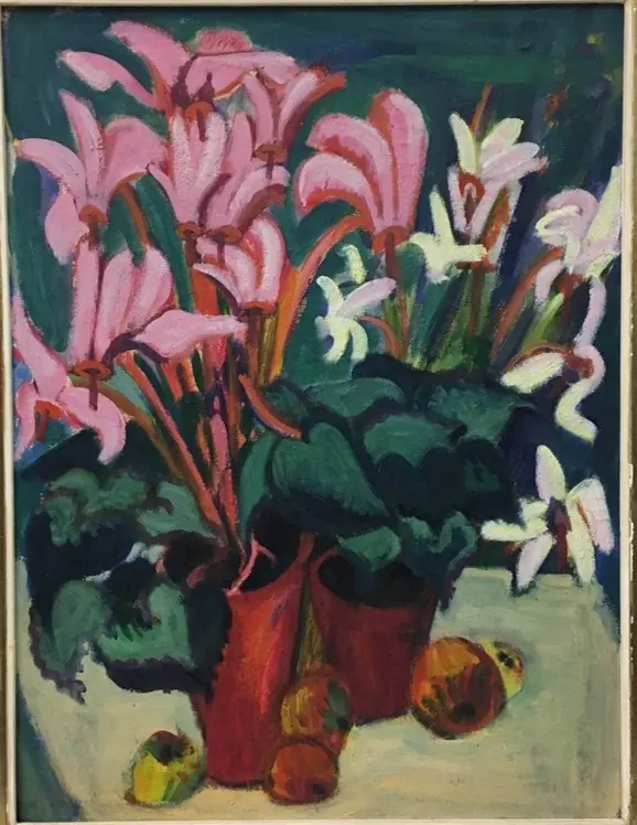 Cyclamen, by Ernst Ludwig Kirchner