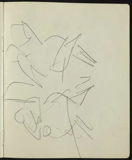 Dancers and Performers (Page from a Sketchbook)