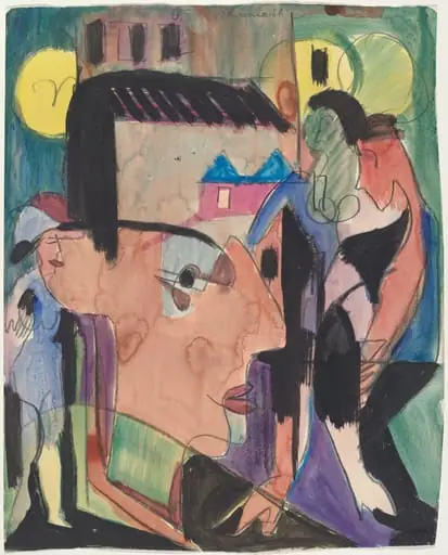 Self-Portrait, by Ernst Ludwig Kirchner