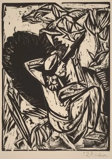 The Gull Hunter, by Ernst Ludwig Kirchner