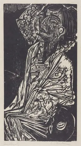 The Wife of Professor Goldstein, by Ernst Ludwig Kirchner