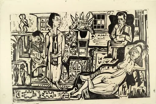 Untitled, by Ernst Ludwig Kirchner