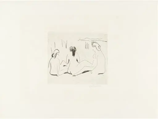 Untitled, by Ernst Ludwig Kirchner