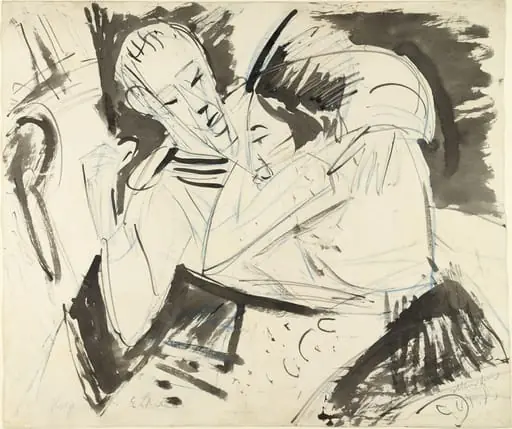 Untitled, by Ernst Ludwig Kirchner