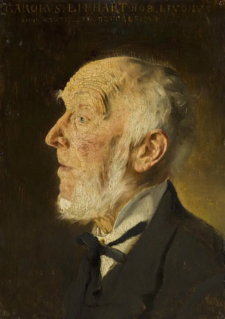 Portrait of Karl Liphart, by Ernst von Liphart