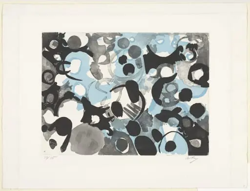 Untitled, by Ernst Wilhelm Nay