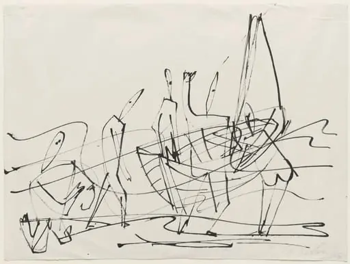 Untitled, by Ernst Wilhelm Nay