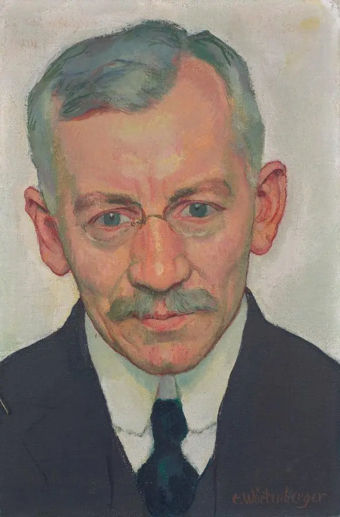 Porträt Dr. med. Gustav Adolf Steiger, by Ernst Würtenberger