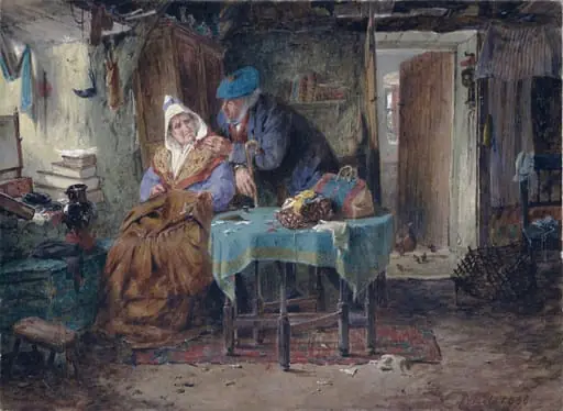 Clout the Auld, the New are Dear, by Erskine Nicol