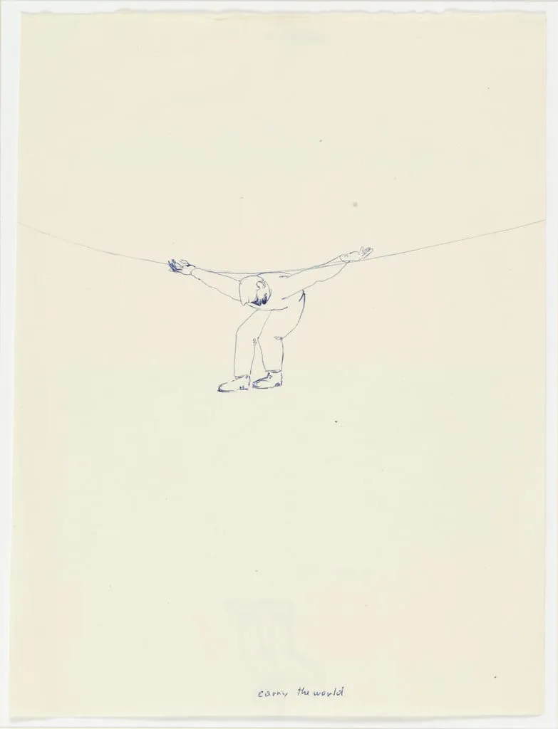 Untitled, by Erwin Wurm, 2001