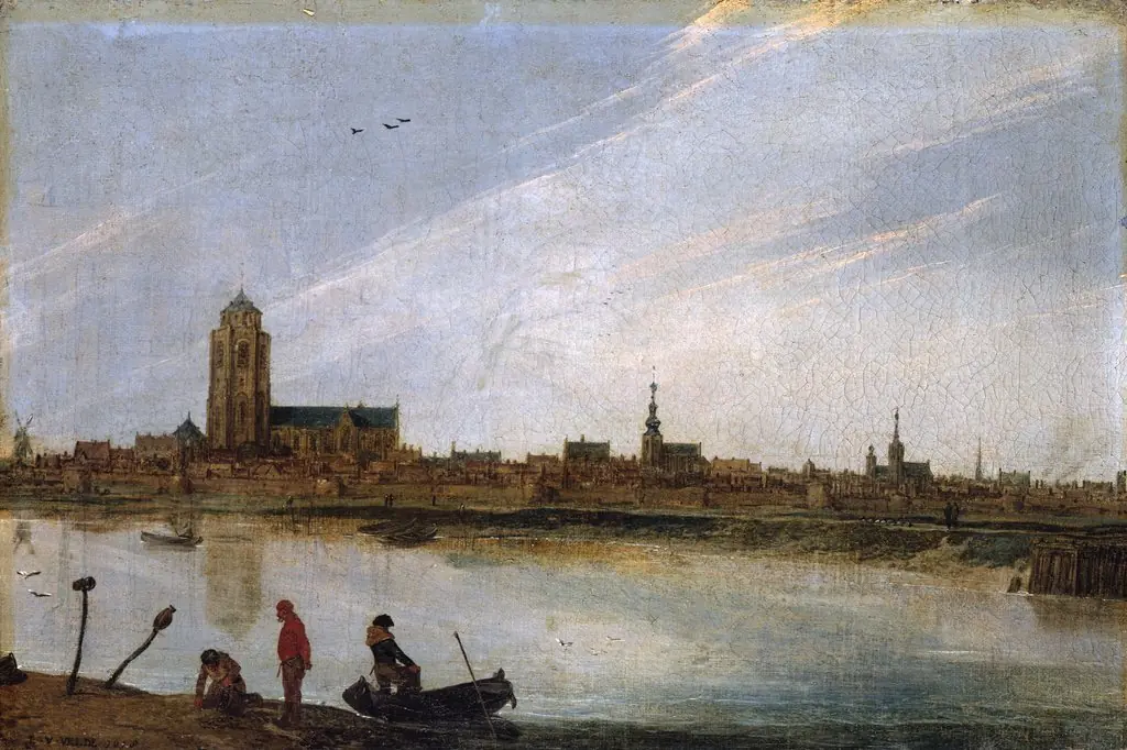 View of Zierikzee, by Esaias van de Velde