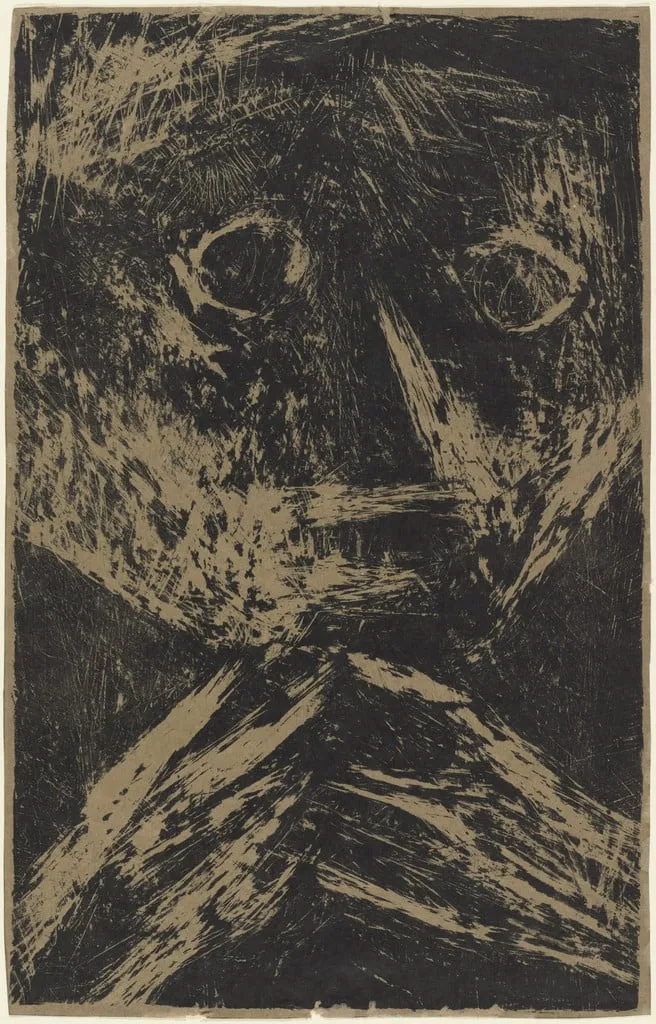 Untitled, by Espinoza Duenas, ink, 1969