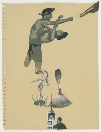 Untitled, by Esteban Francés, Remedios Varo, Oscar Domínguez, Marcel Jean Cadavre Exquis