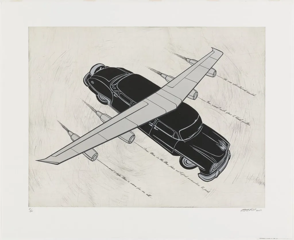 Untitled, by Esterio Segura, ink, 2007