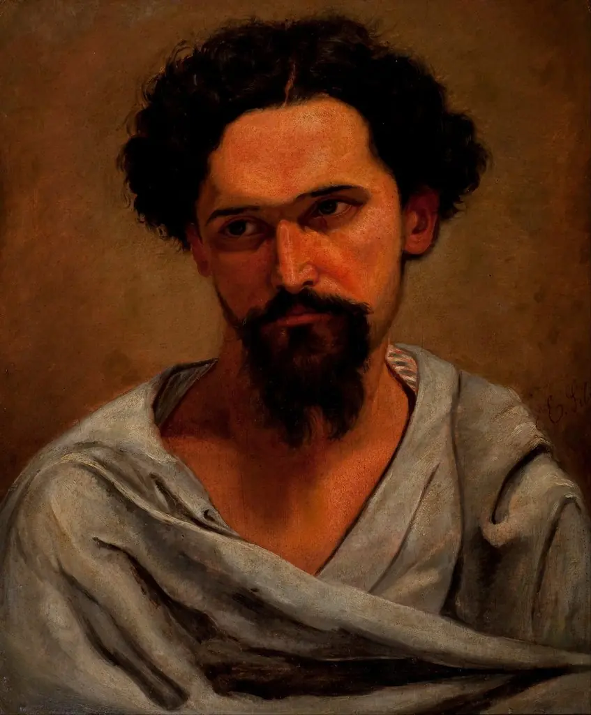 Portrait of Castagneto, by Estêvão Silva