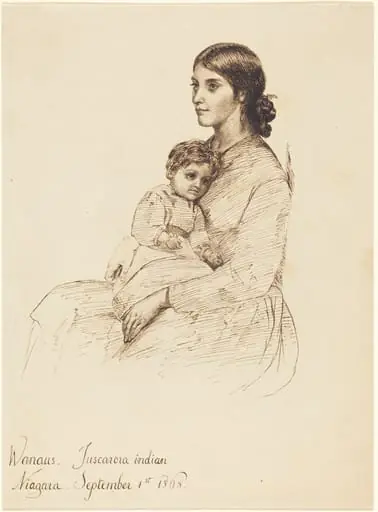 Wanaus, Tuscarora Indian, by Esther Frances Alexander