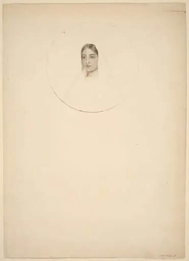 Young Woman's Head, by Esther Frances Alexander