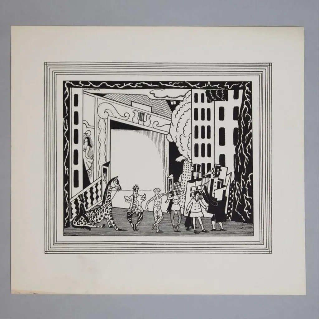 Print, by Ethelbert White, 1921