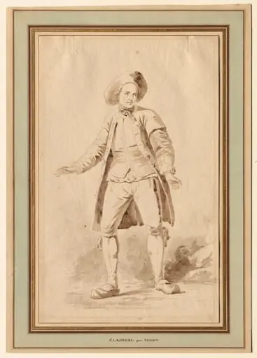 The Actor Clairval, by Étienne Aubry