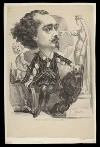 H Beard Print Collection, by Etienne Carjat