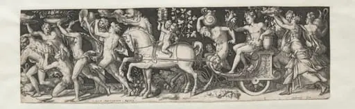 Combats and Triumphs No. 5:  The Triumph of Bacchus, by Etienne Delaune