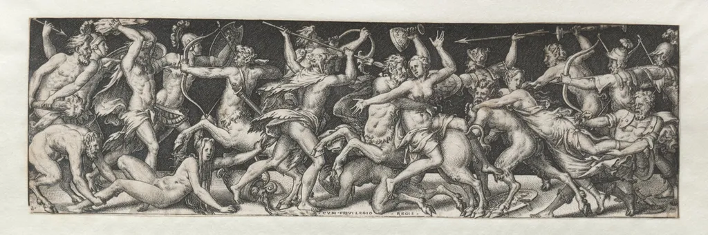 Combats and Triumphs No. 8, by Etienne Delaune, 1561
