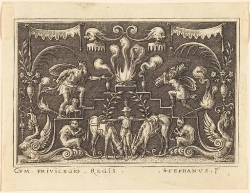 Sacrifice of Abraham, by Etienne Delaune