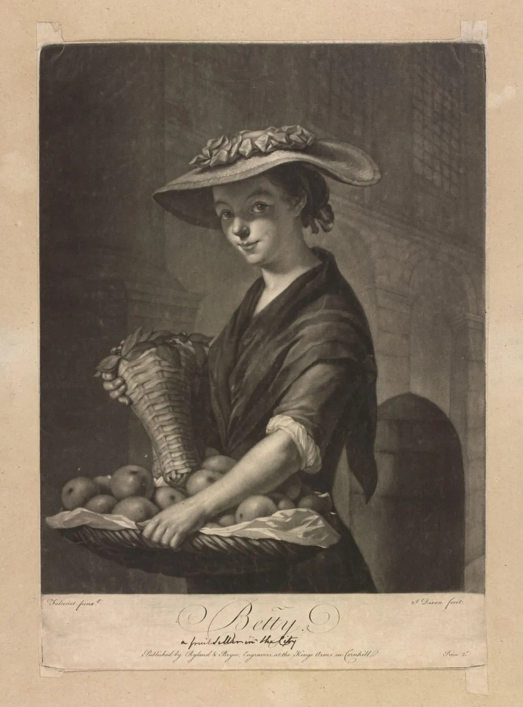 H Beard Print Collection, by Étienne-Maurice Falconet, 1770