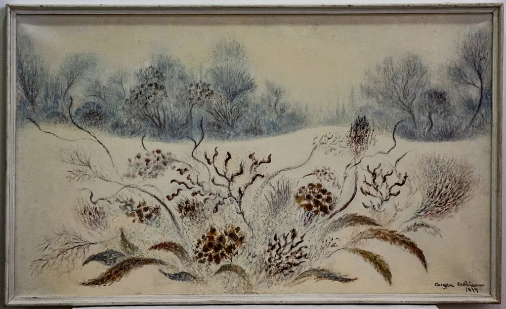 Parc înzăpezit, by Eugen Crăciun, 1971