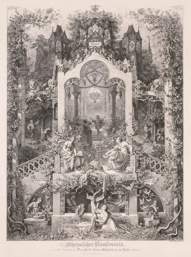 Cinderella, by Eugen Napoleon Neureuther, 1847