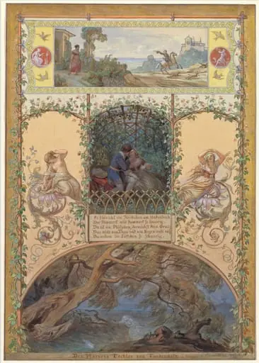 Des Pfarrers Tochter von Taubenhein (The Parson's Daughter from Taubenhain), by Eugen Napoleon Neureuther