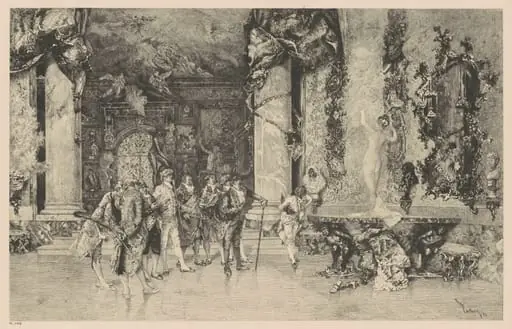 The Choice of a Model, by Eugene Andre Champollion