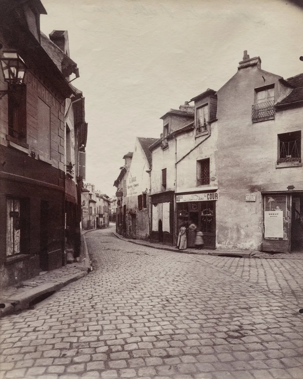 Clamart (Vielle Rue), by Eugène Atget, 1914