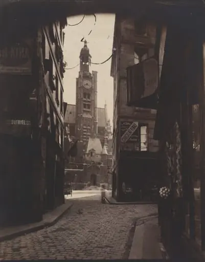 Rue de la Montagne-Sainte-Geneviève, by Eugène Atget