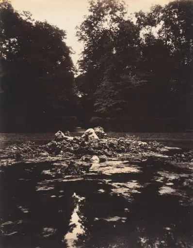 Versailles, Fountain of Enceladus, by Eugène Atget
