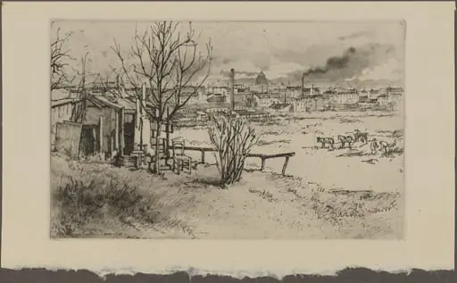 La Butte-aux-Cailles, by Eugène Béjot