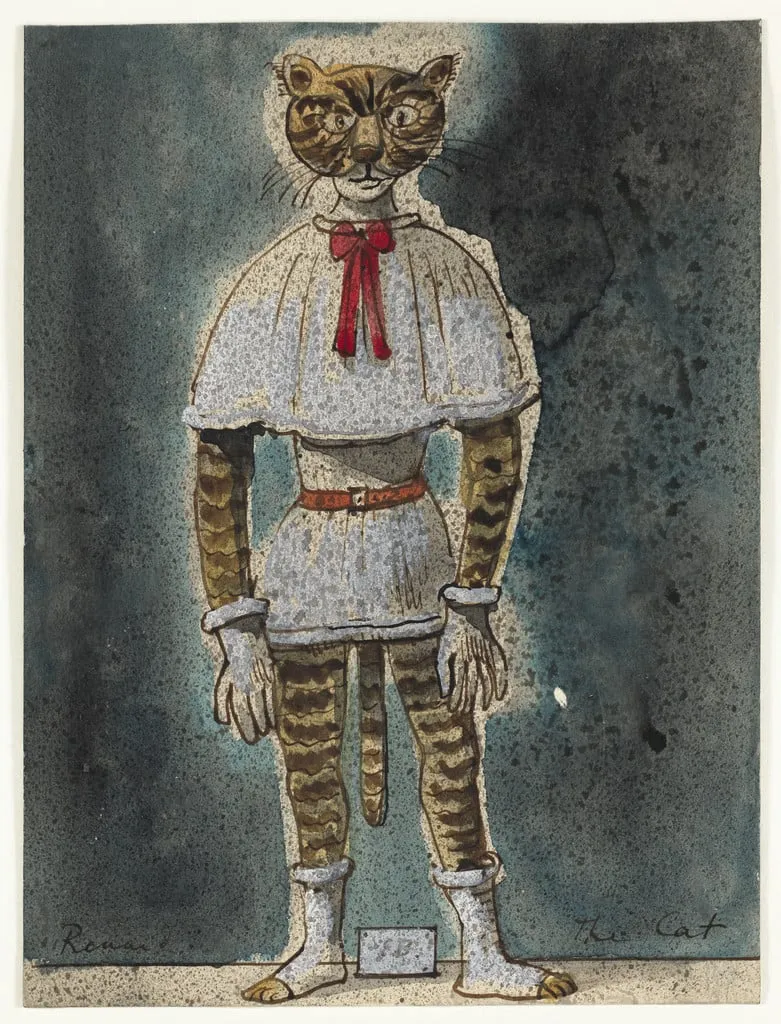 Untitled, by Eugene Berman, watercolor, 1966