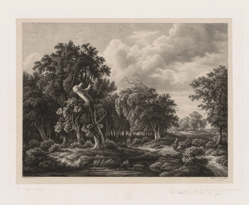 Groups of Various Plants Drawn After Nature: No. 7, by Eugène Blery, 1855