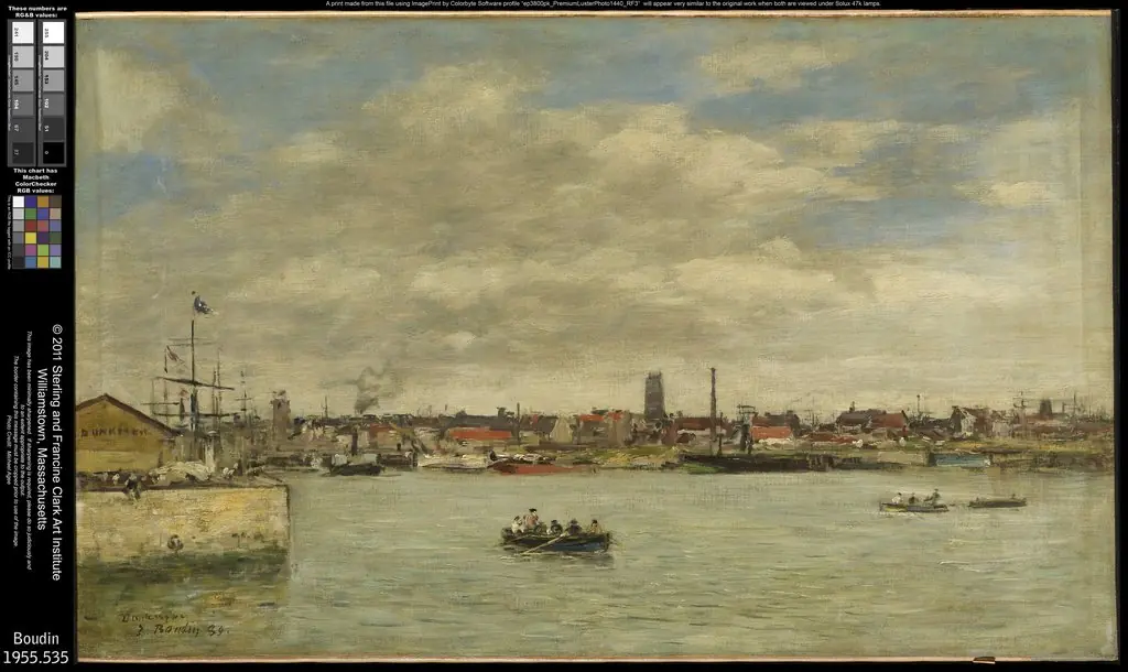 Dunkerque, by Eugène Boudin