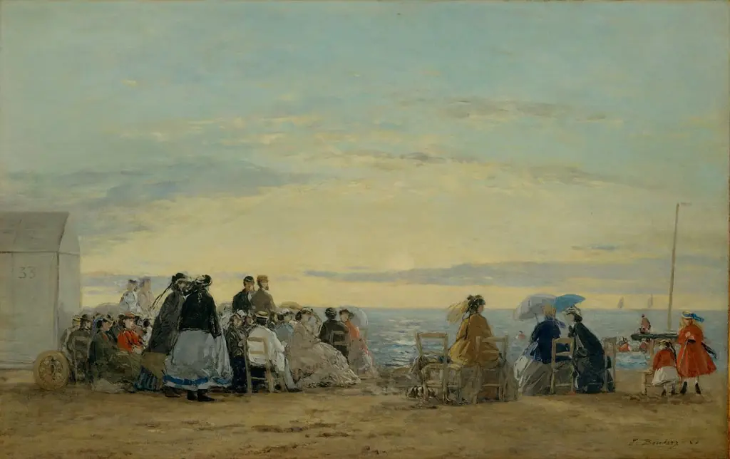 On the Beach, Sunset