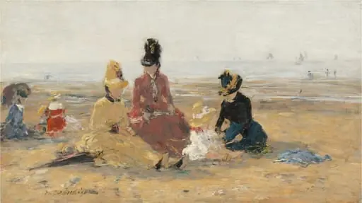 On the Beach, Trouville